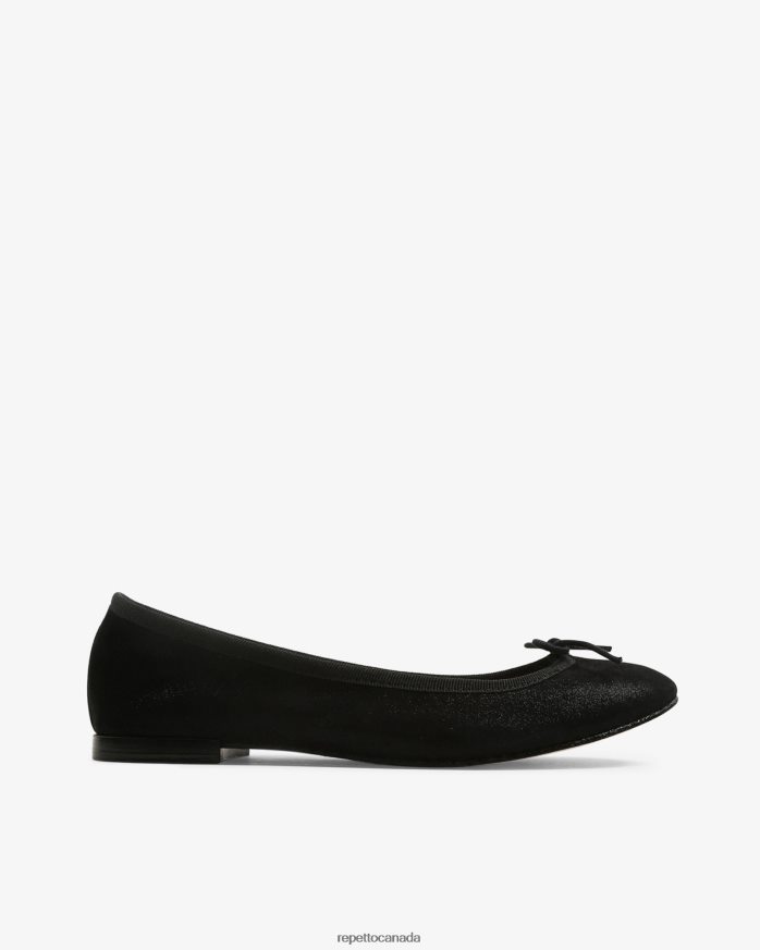 Cendrillon Ballerinas Black Carbone Footwear Repetto 48HPNT138 Women