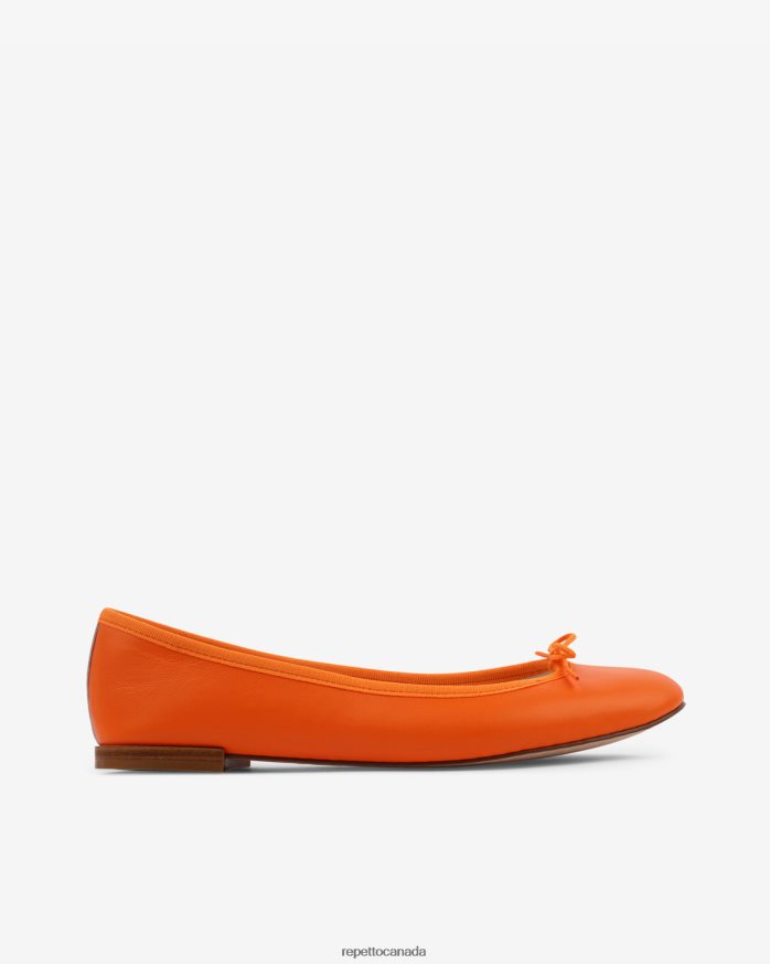 Cendrillon Ballerinas Clementine Orange Footwear Repetto 48HPNT120 Women