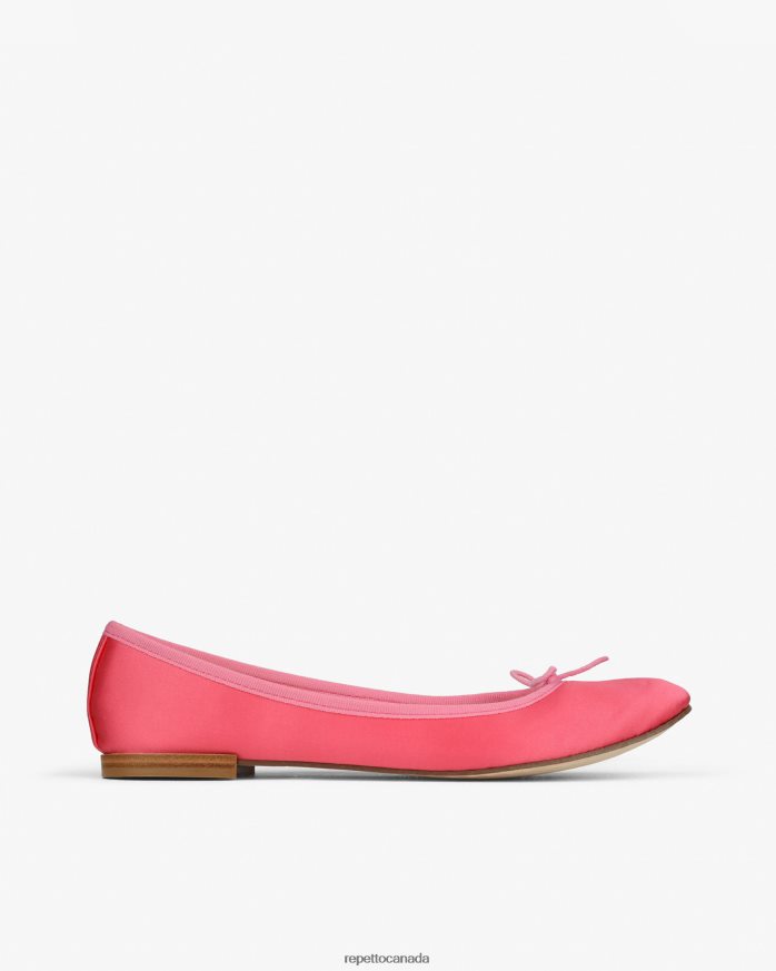 Cendrillon Ballerinas - Satin Party Pink Footwear Repetto 48HPNT41 Women