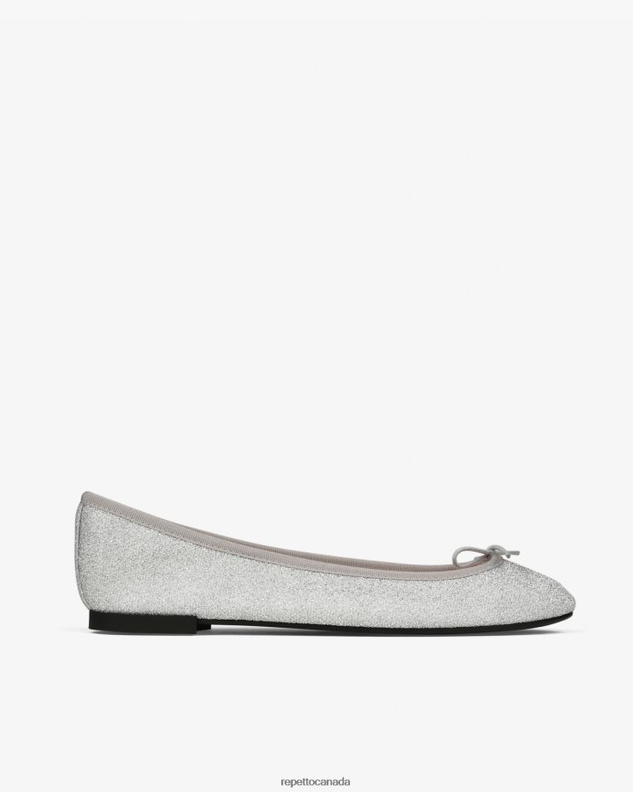 Cendrillon Ballerinas - Vegan - Shiny Silver Footwear Repetto 48HPNT87 Women