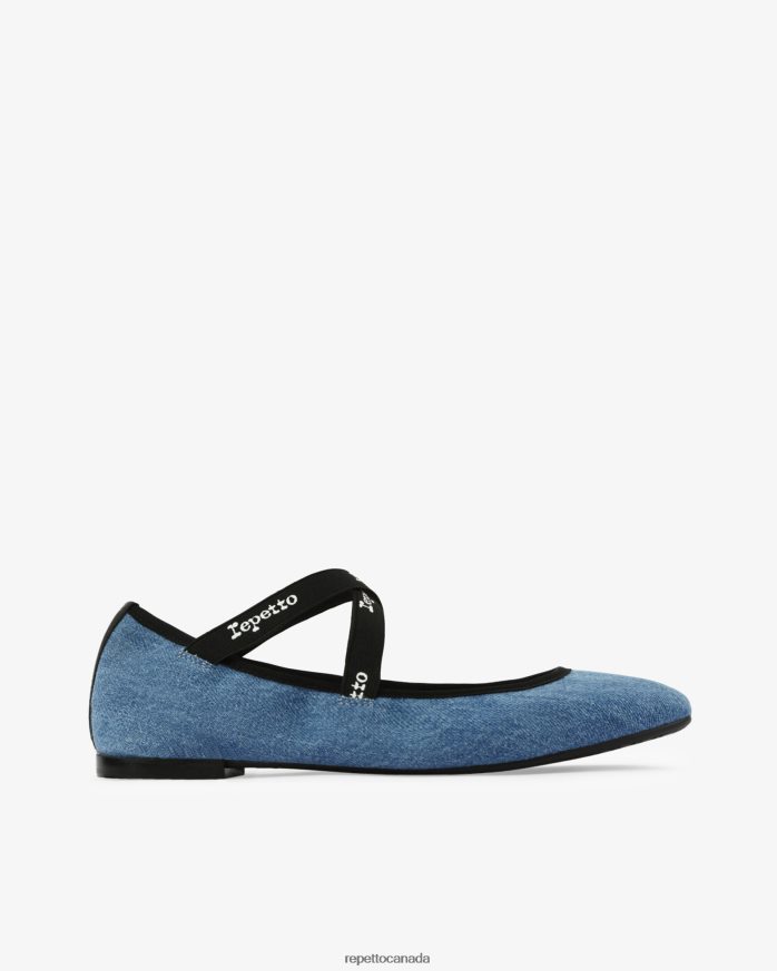 Joana Mary Janes Everest Blue Footwear Repetto 48HPNT65 Women