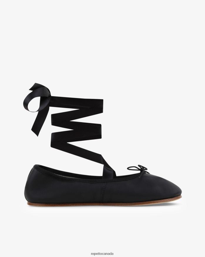 Sophia Ballerinas Black Footwear Repetto 48HPNT20 Women