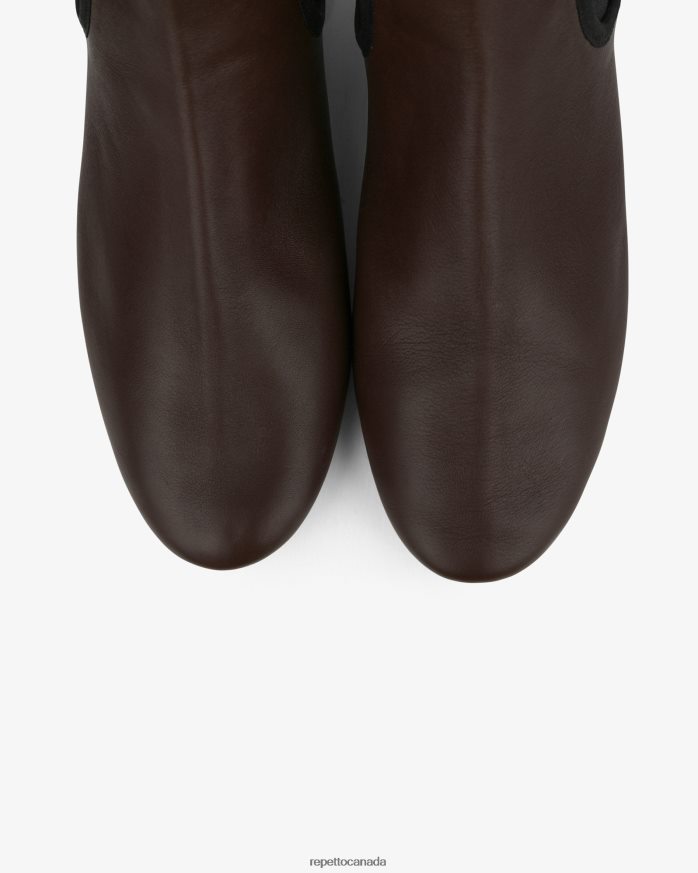 Elor Ankle Boots Ristretto Brown Footwear Repetto 48HPNT198 Women