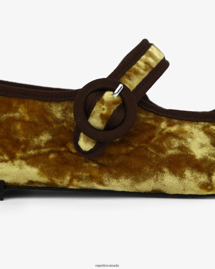Georgia Mary Janes Antic Gold Footwear Repetto 48HPNT163 Women