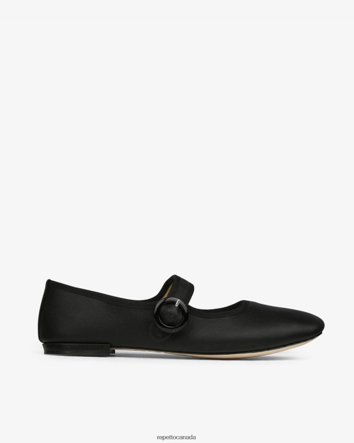 Georgia Mary Janes Black Footwear Repetto 48HPNT169 Women