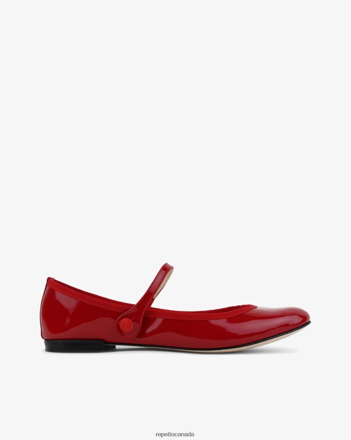 Lio Mary Janes Flammy Red Footwear Repetto 48HPNT168 Women