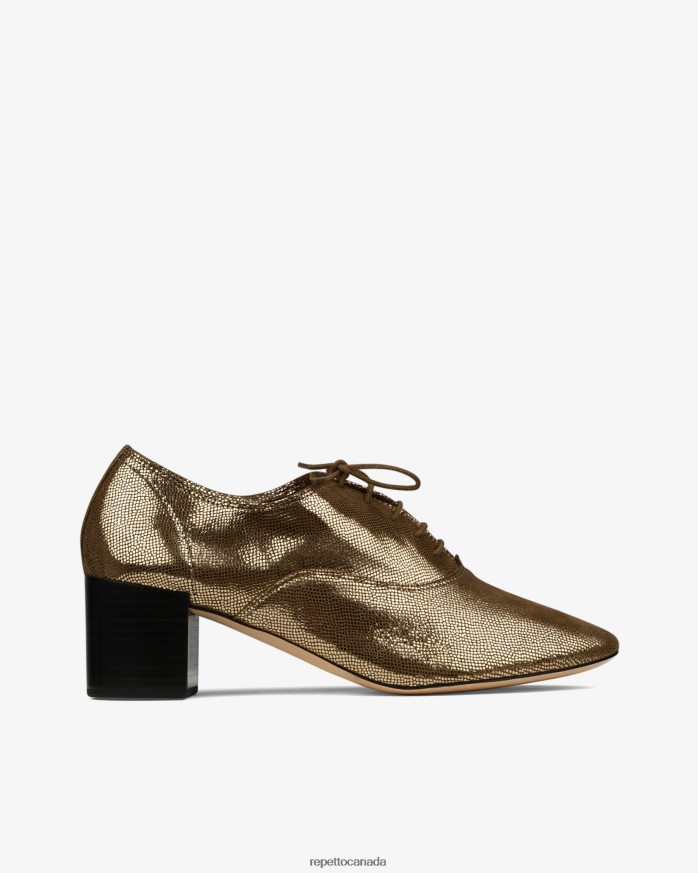 Fado Oxford Shoe Antic Gold Footwear Repetto 48HPNT206 Women