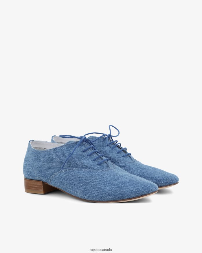 Zizi Oxford Shoes Everest Blue Footwear Repetto 48HPNT211 Women