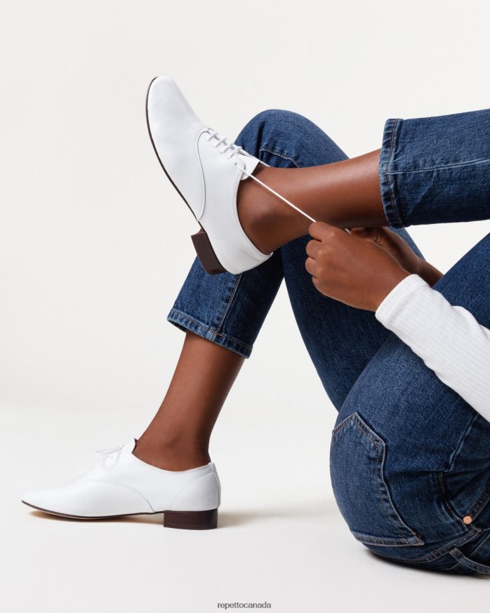Zizi Oxford Shoes White Footwear Repetto 48HPNT209 Women