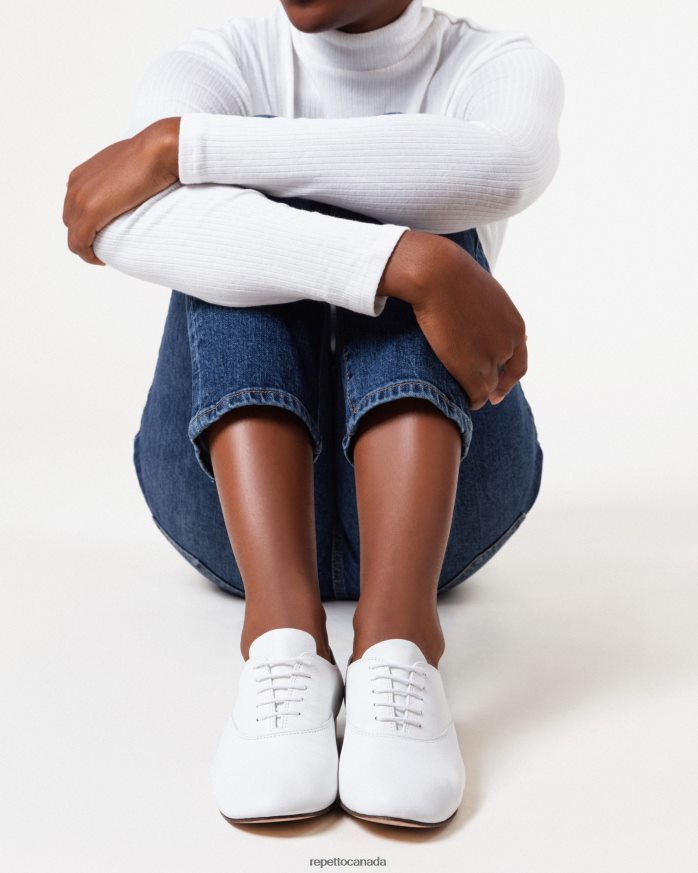 Zizi Oxford Shoes White Footwear Repetto 48HPNT209 Women