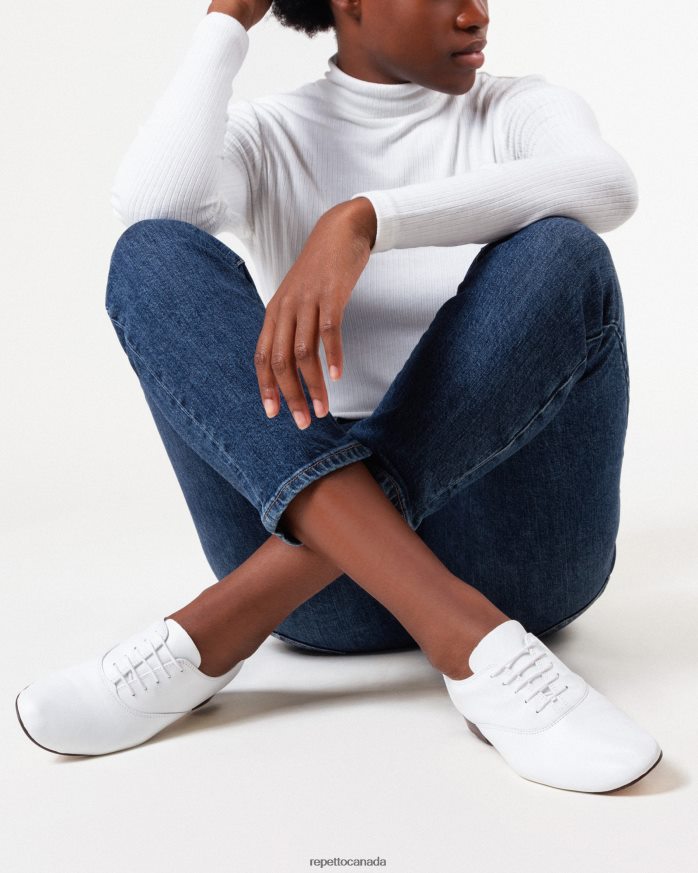 Zizi Oxford Shoes White Footwear Repetto 48HPNT209 Women